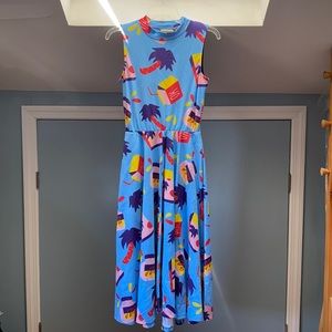 Nooworks Dahlia Dress in Snacks